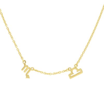 Helena Zodiac Necklace [18K Gold Vermeil]