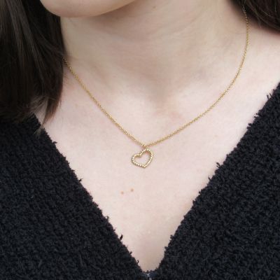 Heart of Gold Necklace [18K Gold]