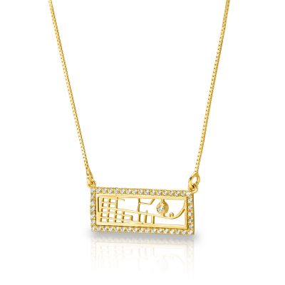 Beloved Spot Map Necklace [18K Gold Vermeil]