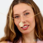 Tied Together Map Necklace [18K Gold Vermeil]