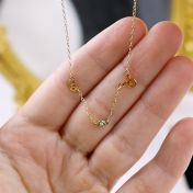 Helena Diamond Zodiac Necklace [18K Gold Vermeil]