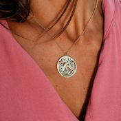 Talisa Map Necklace [14 Karat Gold]