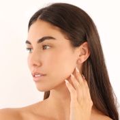 Oval Diamond Stud Earrings - 0.4 ct [14 Karat Gold]