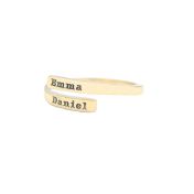Swan Ring - 2 Names [10K Gold]