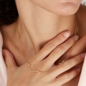 Ella Zodiac Diamond Necklace [14 Karat Gold]