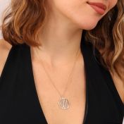 Tied Together Map Necklace [18K Gold Vermeil]