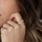 Ever Seeing Dimond Ring [18K Gold]