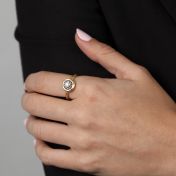 Ever Seeing Dimond Ring [18K Gold]