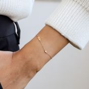 Helena Diamond Zodiac Bracelet [14 Karat Gold]