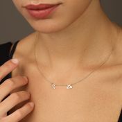 Helena Zodiac Necklace [14 Karat Gold]