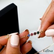 Talisa Stars Birthstone Bracelet [10K Gold]