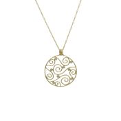 Unbreaking Wave Necklace [18K Gold]