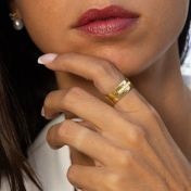 Talisa Delicate Diamond Ring [18K Gold Vermeil]