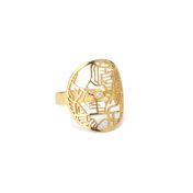 Precious Spot Map Ring [18K Gold Vermeil]