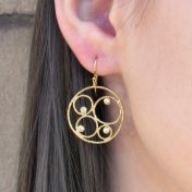 Circles of Harmony Earrings [18K Gold]