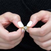 Ever Seeing Dimond Ring [18K Gold]