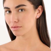 Round Diamond Stud Earrings - 0.96 ct [14 Karat Gold]
