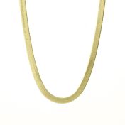 Harmony Herringbone Necklace [18K Gold Vermeil]