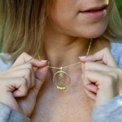 Forever Family Name Necklace [18K Gold Vermeil]
