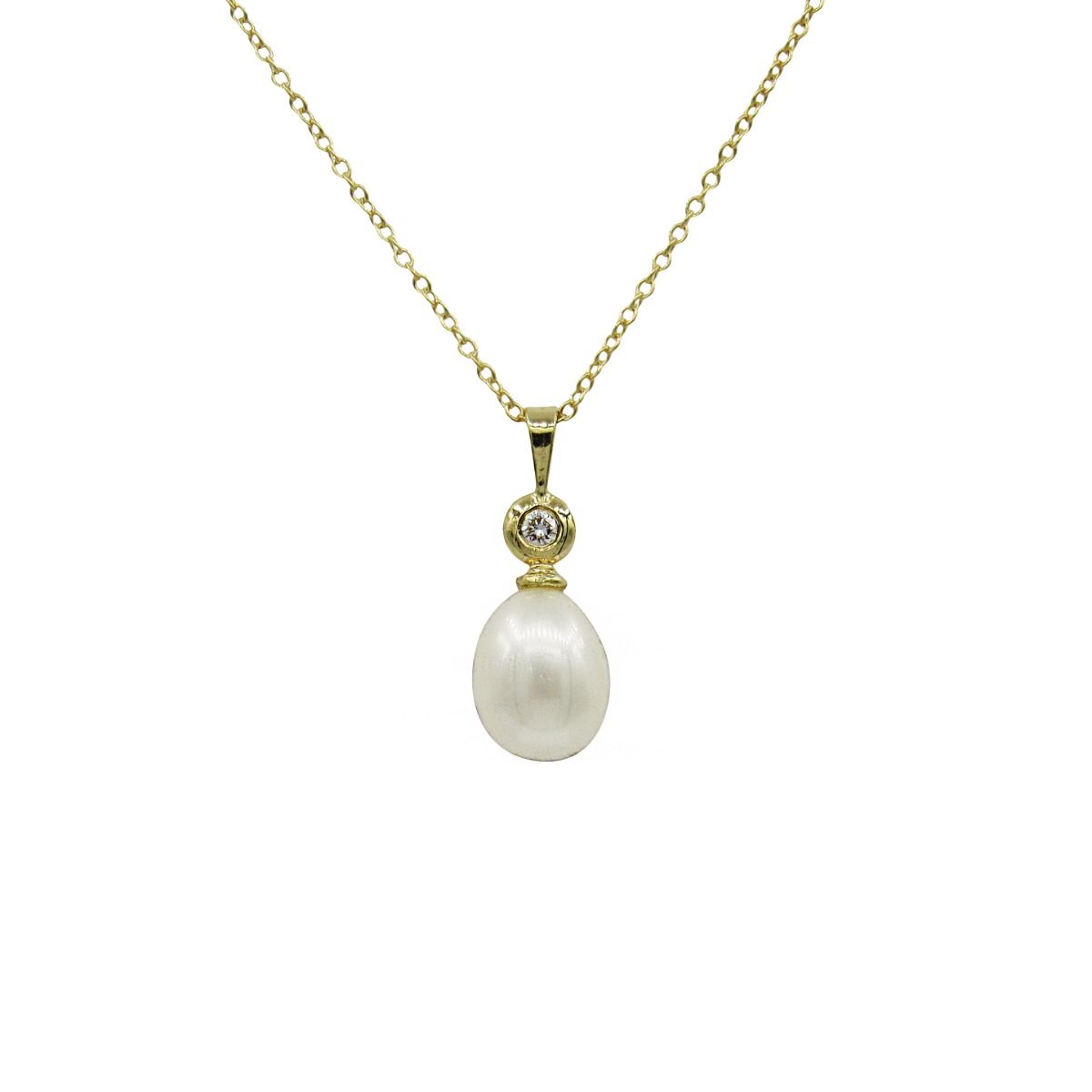 Ever Seeing Pearl Necklace [18K Gold]
