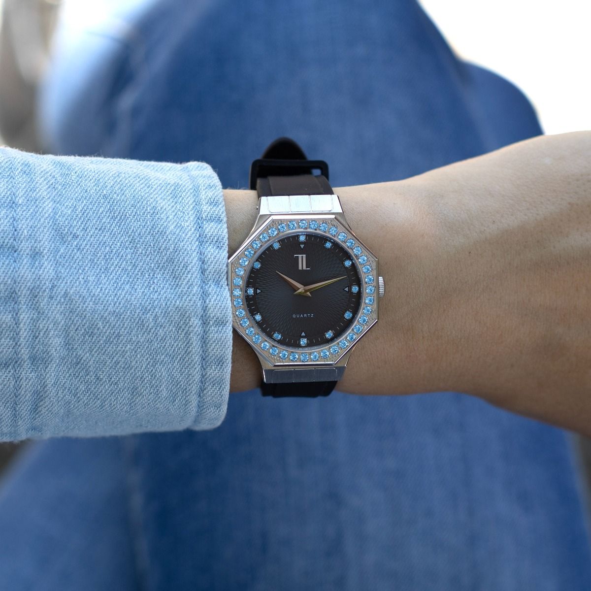 Talisa December Blue Spinel Watch