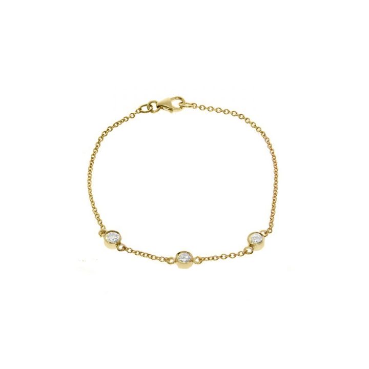 Good Comes in Threes Bracelet [14K Yellow Gold]