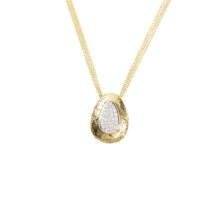 Gold Shell Necklace [18K Gold]