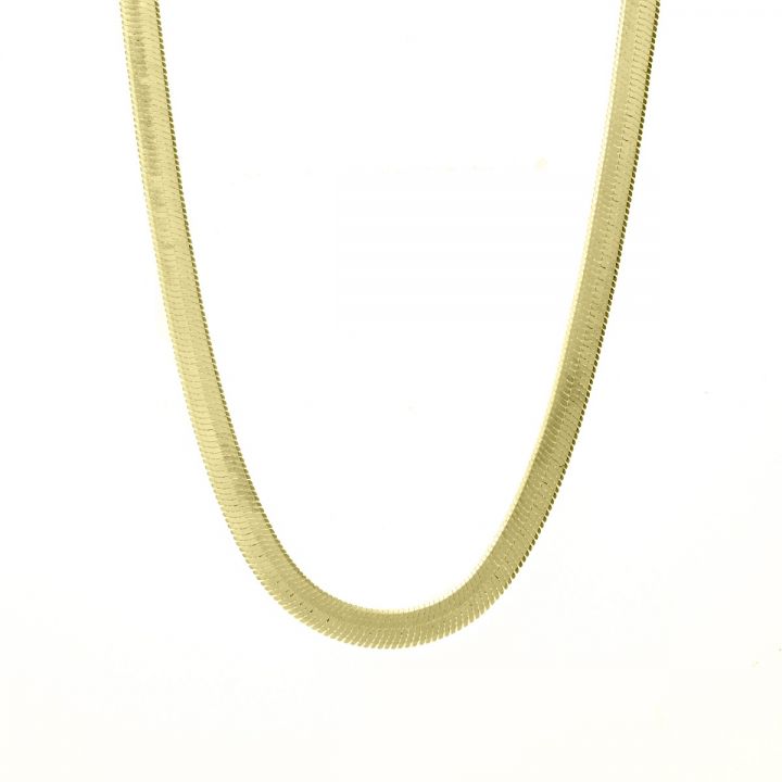 Harmony Herringbone Necklace [18K Gold Vermeil]