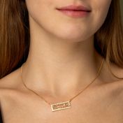 Beloved Spot Map Necklace [18K Gold Vermeil]