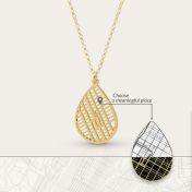 Cherished Spot Map Necklace [18K Gold Vermeil]