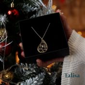 Threads Of Life Map Necklace [18K Gold Vermeil]