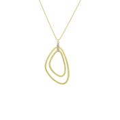 Heartwood Rings Necklace [18K Gold]