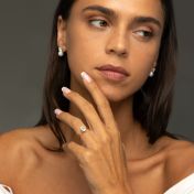 Helena Engagement Ring - Emerald Cut [14 Karat Rose Gold]