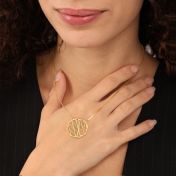 Treasured Place Map Necklace [18K Gold Vermeil]