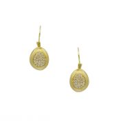 Golden Loch Diamond Pave Earrings [18K Gold] 