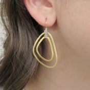 Heartwood Rings Earrings [18K Gold]