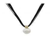 Pearl Cord Necklace [18K Gold]