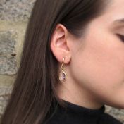 Rose De France Drop Earrings [18K Gold]