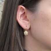 Primrose Diamond Earrings [18K Gold]
