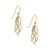 Fire and Ice Earrings [14K Gold] 