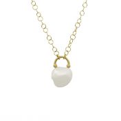 A Handle on Things Pearl Necklace [18K Gold]