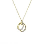 Two Souls Diamond Necklace White Rhodium [18K Gold]