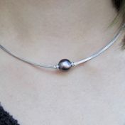 Humble Beginnings Pearl Necklace [18K White Gold]