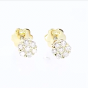 Kyra Stud Earrings [14K Gold]