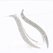 Pondfield Earrings [14K White Gold]