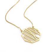 Treasured Place Map Necklace [18K Gold Vermeil]