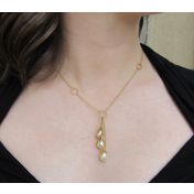 Tri-Talon Necklace [18K Gold]