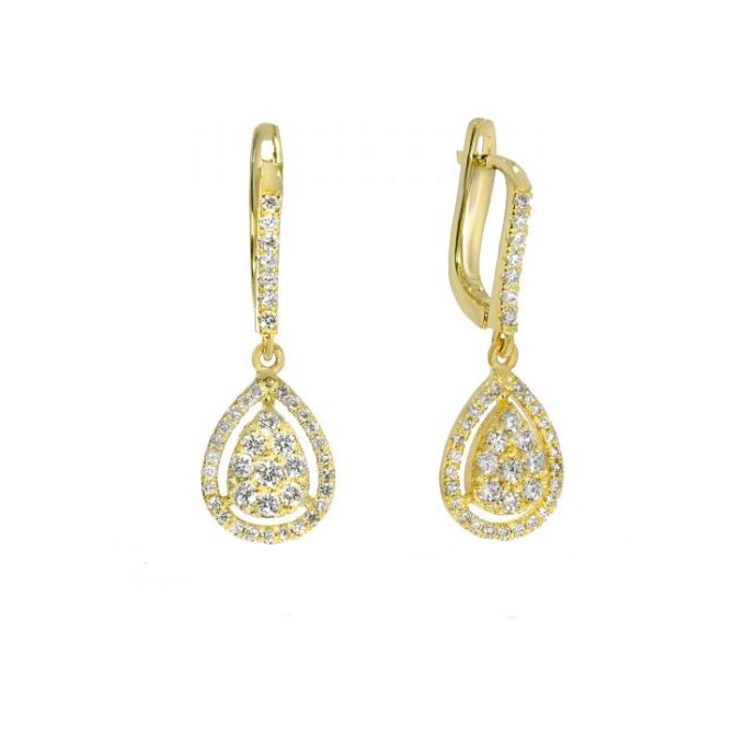 Honey Drop Earrings [14K Gold]