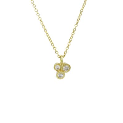 Tri-Knot Necklace [18K Gold]