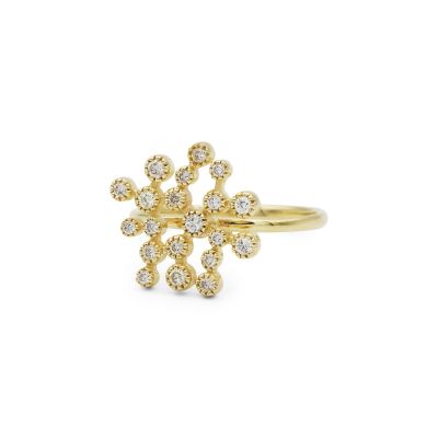 Sparks of the Soul Diamond Ring [14K Gold]